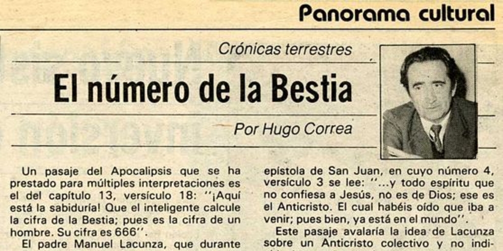 El número de la bestia