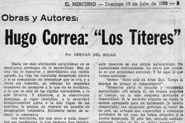 Hugo Correa: "Los títeres"