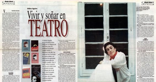 Vivir y soñar en teatro