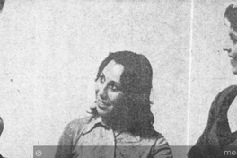 Actrices en el ensayo de la obra "Las tres pascualas", de Isidora Aguirre, enero de 1977