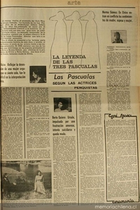 La leyenda de las tres Pascualas: las Pascualas según las actrices penquistas