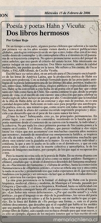 Dos libros hermosos