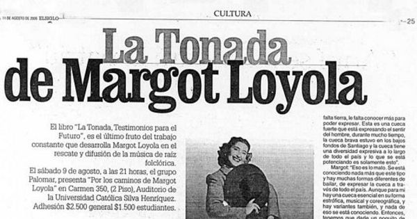 La tonada de Margot Loyola