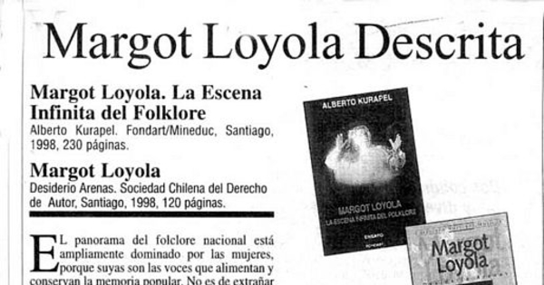 Margot Loyola descrita