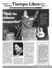 Ojalá los chilenos recapaciten