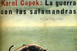 La guerra con las salamandras