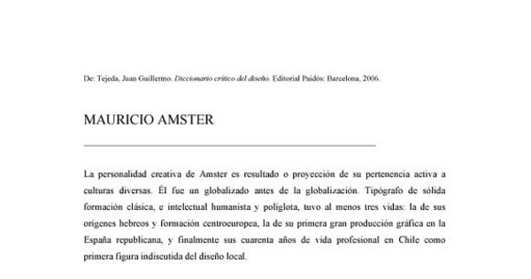 Mauricio Amster