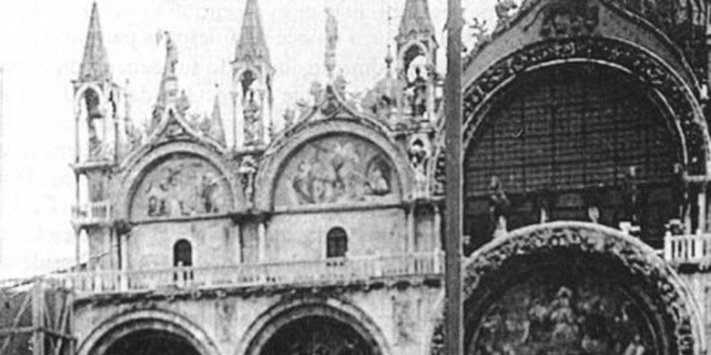 Joaquín Díaz Garcés junto a su esposa, María Besa Foster, Venecia, 1909