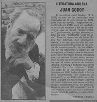 Literatura chilena : Juan Godoy