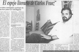 El espejo literario de Carlos Franz