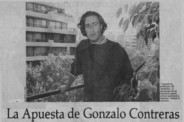 La apuesta de Gonzalo Contreras