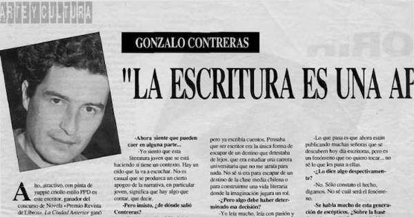 La escritura es una apuesta de libertad