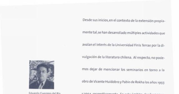 Encuentro con escritores chilenos