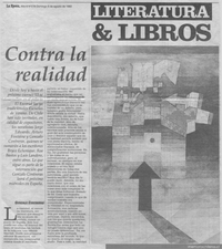 Literatura y libros : contra la realidad