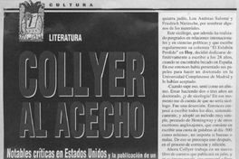 Collyer al acecho