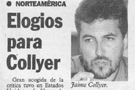 Elogios para Collyer