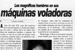 Los magníficos hombres en sus máquinas voladoras