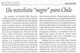 Un novelista "negro" para Chile