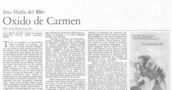 Óxido de Carmen