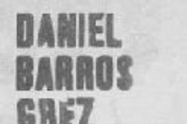 Daniel Barros Grez