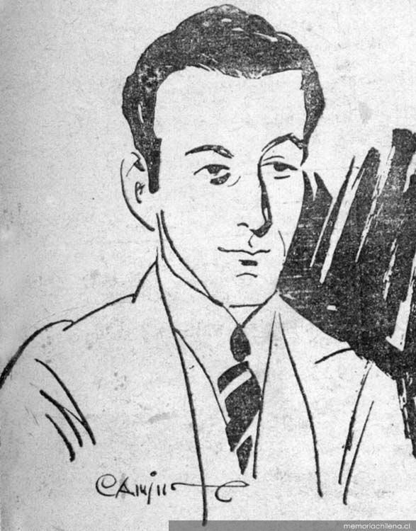 Poeta Armando Ulloa, década de 1920