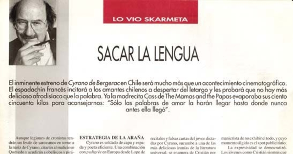 Sacar la lengua