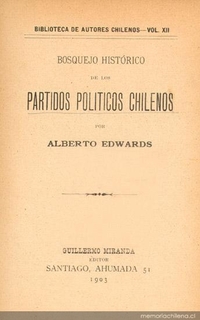 Bosquejo histórico de los partidos políticos chilenos