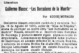 Guillermo Blanco : Los borradores de la muerte