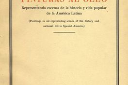 Pinturas al óleo representando escenas de la historia y vida popular de la América latina