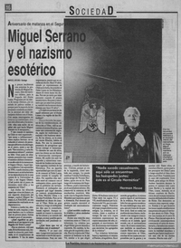 Miguel Serrano y el nazismo esotérico