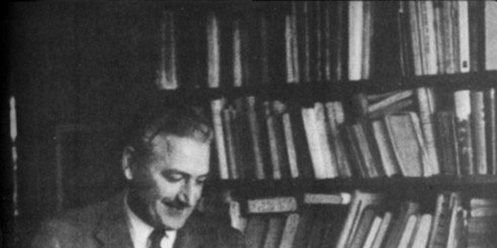 Herman Hesse y Miguel Serrano, Montagnola, en la Suiza Italiana