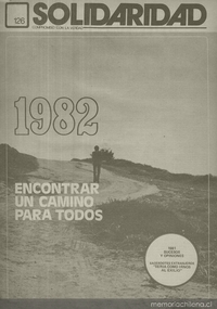 Solidaridad : n° 126-148, enero-diciembre de 1982