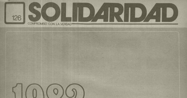 Solidaridad : n° 126-148, enero-diciembre de 1982