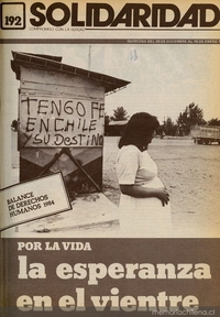 Solidaridad : n° 192-215, enero-diciembre de 1985