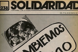 Solidaridad : n° 238-259, enero-diciembre de 1987