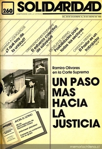 Solidaridad : n° 260-281, enero-diciembre de 1988