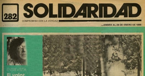 Solidaridad : n° 282-300, diciembre de 1988 a mayo de 1990