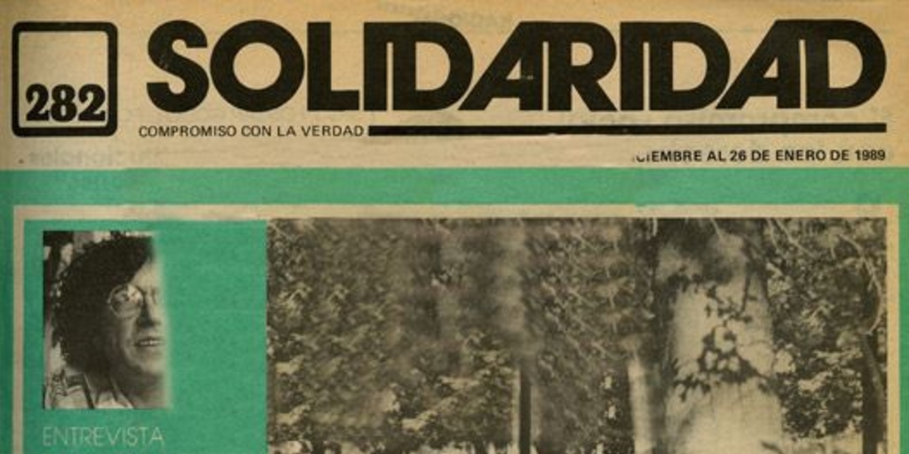 Solidaridad : n° 282-300, diciembre de 1988 a mayo de 1990