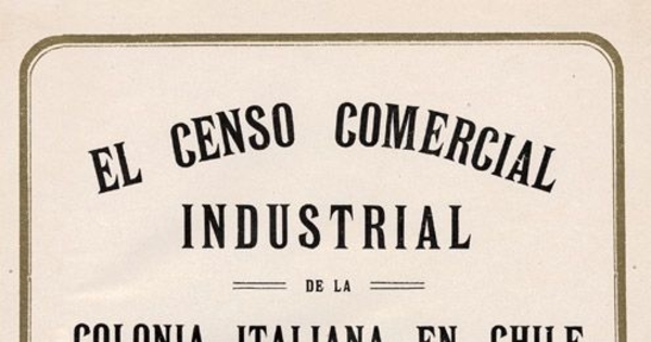 La colectividad italiana en Chile