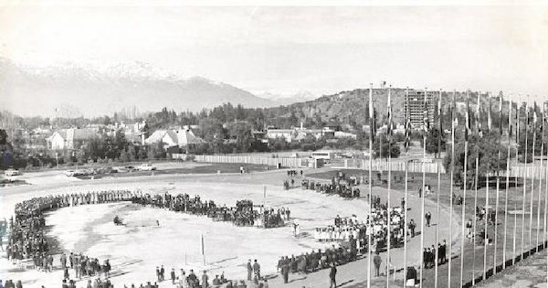 Ceremonia de inauguración del edificio de la CEPAL, 1966