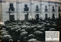 Manifestación popular a favor de la República Socialista, 1932