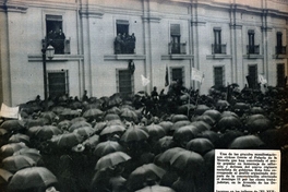 Manifestación popular a favor de la República Socialista, 1932