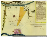 Plano de llano del Maipo