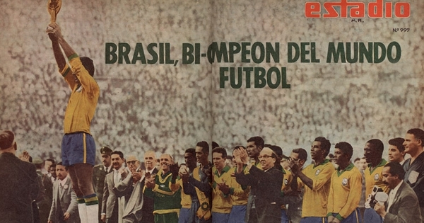 Brasil campeón del mundial de fútbol de 1962