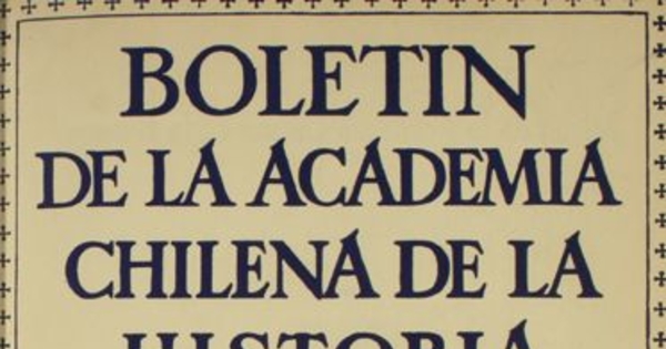 Discurso de recepción del académico de número Gabriel Guarda O.S.B.