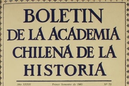 Discurso de recepción del académico de número Gabriel Guarda O.S.B.