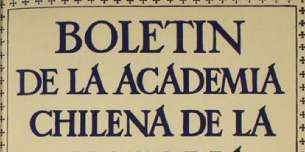 Discurso de recepción del académico de número Gabriel Guarda O.S.B.