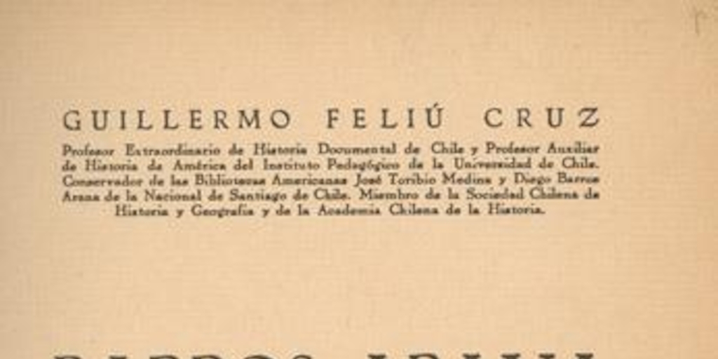 Barros Arana y el método analítico en la historia : un ensayo de interpretación