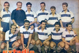 Equipo de Universidad Católica, que compite en el torneo de la División de honor del fútbol de Chile