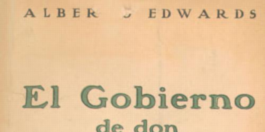 El gobierno de don Manuel Montt : 1851-1861